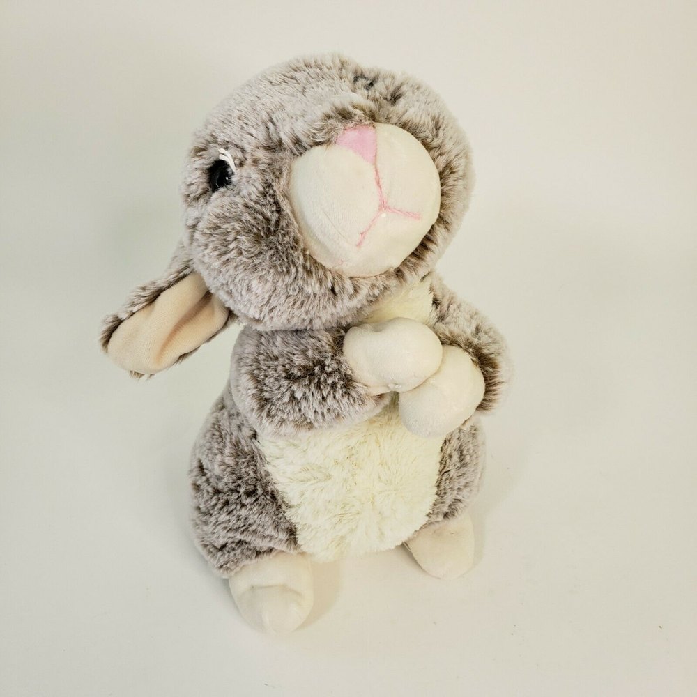 Kellytoy Realistic Soft Bunny Rabbit Plush Stuffed Animal Standing 10" Easter
